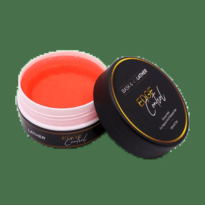 STRONG HOLD- THICK EDGES- EDGE CONTROL BASK and LATHER Gel Haircare Strong Edge